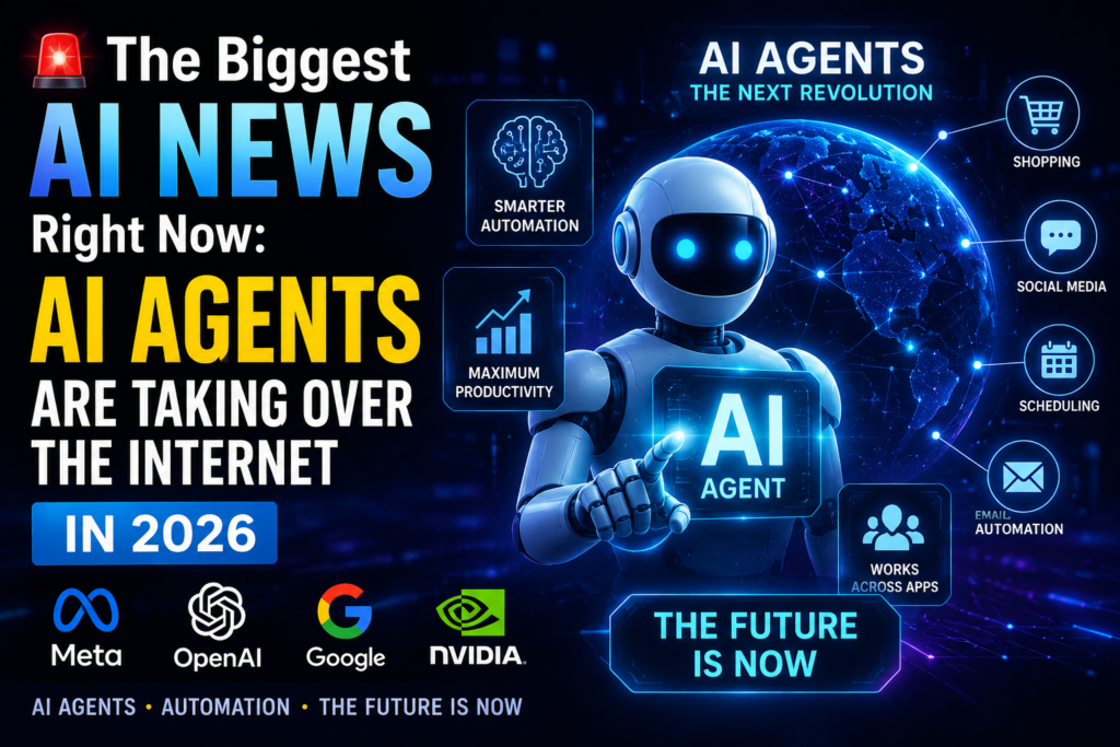 ai agents taking over the internet
