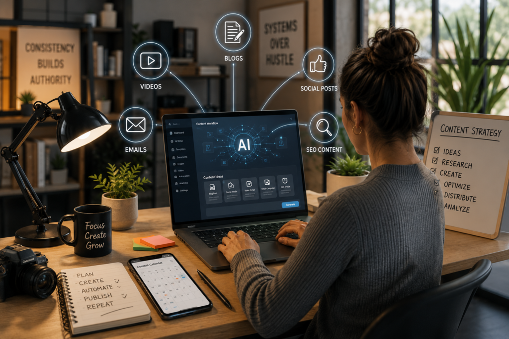 HOW TO CREATE ai driven content workflow