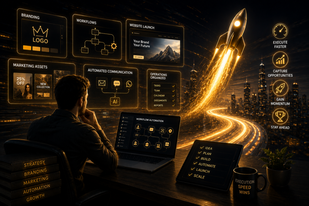 automated growth in a futuristic workspace
