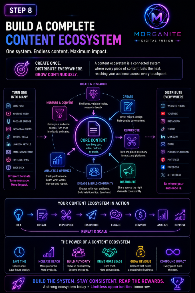 building a content ecosystem visual guide