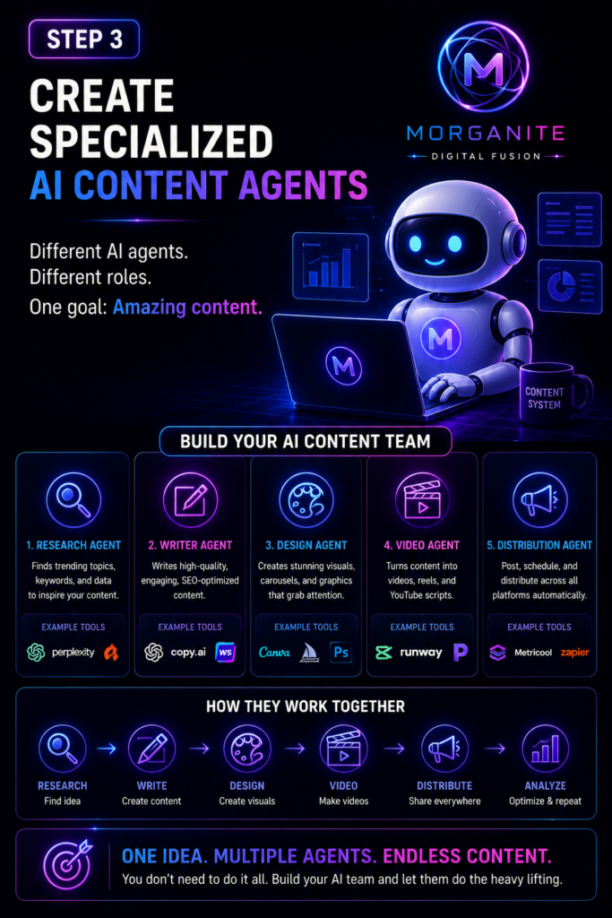 create your ai content team
