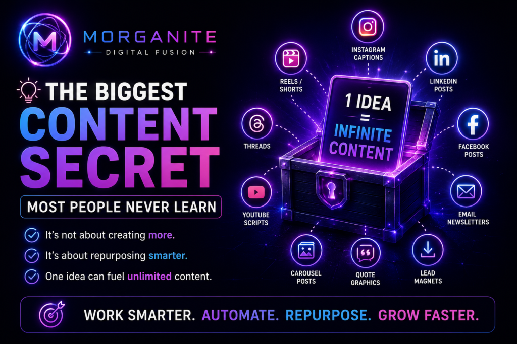 The unlimited content creation secret formula